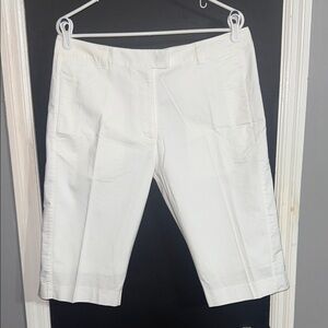 Adidas Pedal Pusher Stretch White Size: 12 Inseam: 14.5”